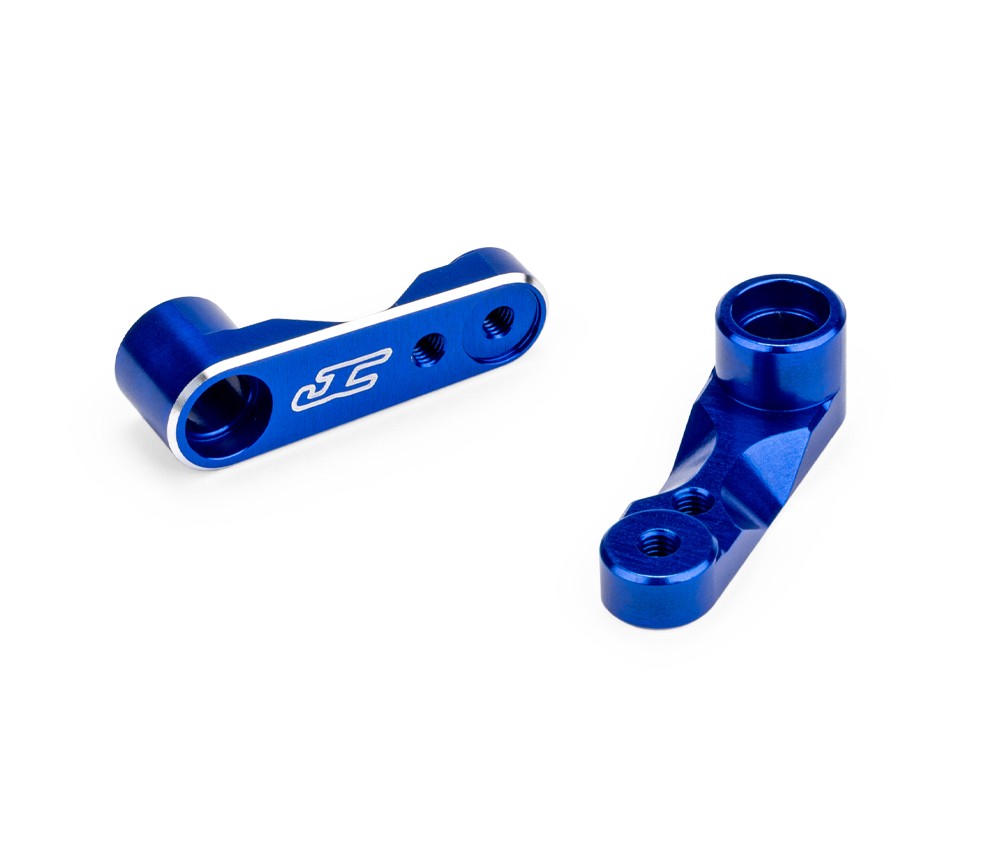 JConcepts B7 B7D Aluminum Steering Bellcranks Blue RC10B7 - 5188-1